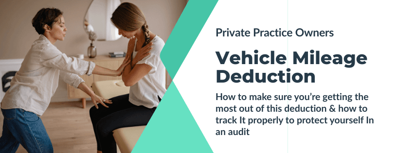 vehicle tax deductions for therapists 2026 guide blog post photo